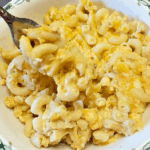 Macaroni and cheese in a bowl