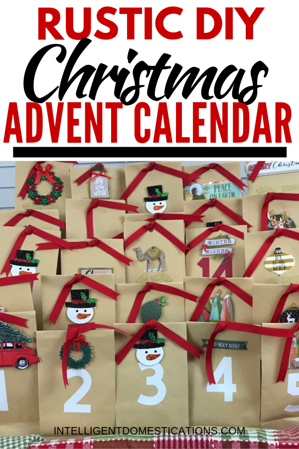 Make this easy DIY paper bag advent calendar for the kids to enjoy the anticipation of Christmas Day. You can stuff the bags with whatever you like or grab our free printables.
