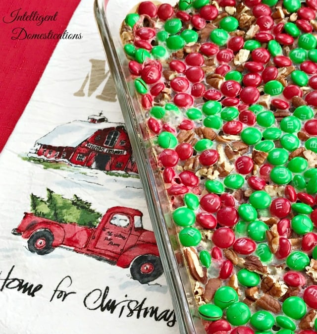 Christmas Magic Cookie Bars easy recipe. No mixer required. A classic Christmas dessert favorite easy to make and delicious to eat. #Christmasfood #christmas