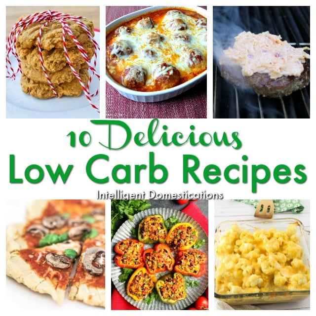 10 Delicious Low Carb Recipes to try right now. Save these Low Carb recipes because you will want to make them more than once. #lowcarb #lowcarbrecipes