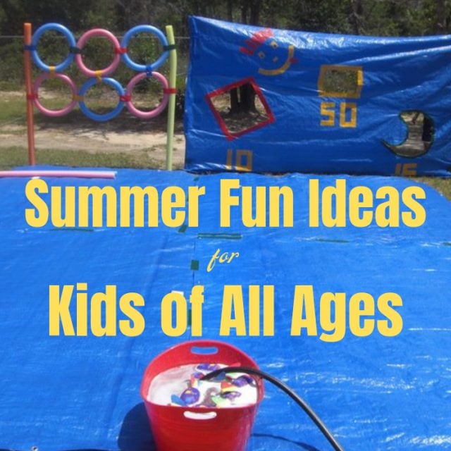 This one DIY Water Tarp Game will keep the kids busy with backyard summer water activities for hours! It's versatile for playing in the water. Play Water Balloon games, Water Bomb Target competitions. Pool Noodle Sword Fighting and a Slip and Slide surface and even use the Target Backdrop as a Photo spot! #watergames #summergames #outdoorplay Summer Fun Activities. This one DIY Water Tarp Game will keep the kids busy with backyard summer water activities for hours! It's versatile for playing in the water. Play Water Balloon games, Water Bomb Target competitions. Pool Noodle Sword Fighting and a Slip and Slide surface and even use the Target Backdrop as a Photo spot! #watergames #summergames #outdoorplay