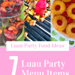 Tropical party foods