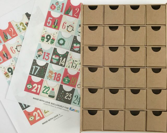 Adorable Advent Calendar Easy Christmas Craft Intelligent Domestications