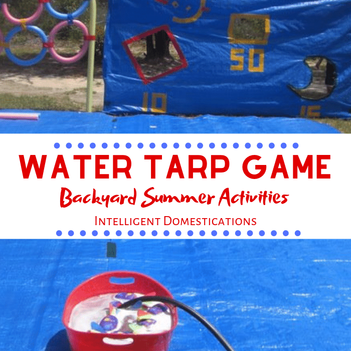 How To Make A Water Tarp Game
