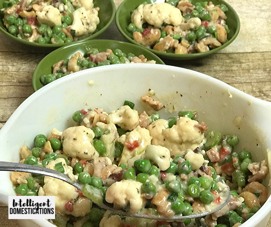 Old Fashioned Pea Salad