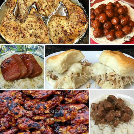 Main Dish weeknight dinner ideas with 5 ingredients or less