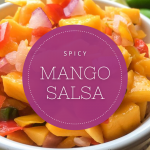 a bowl of fruit salsa