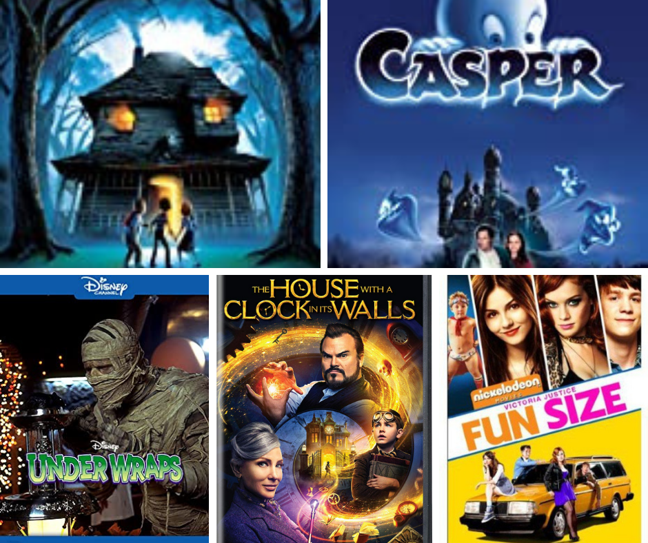 Halloween movies DVD covers