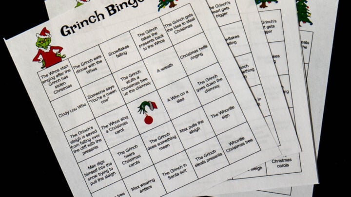 Image for Grinch Bingo (A Free Printable Christmas Game)