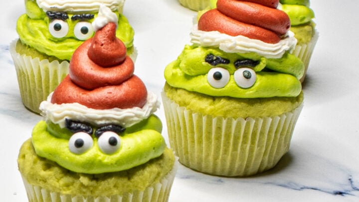 Image for Grinch Cupcakes Recipe