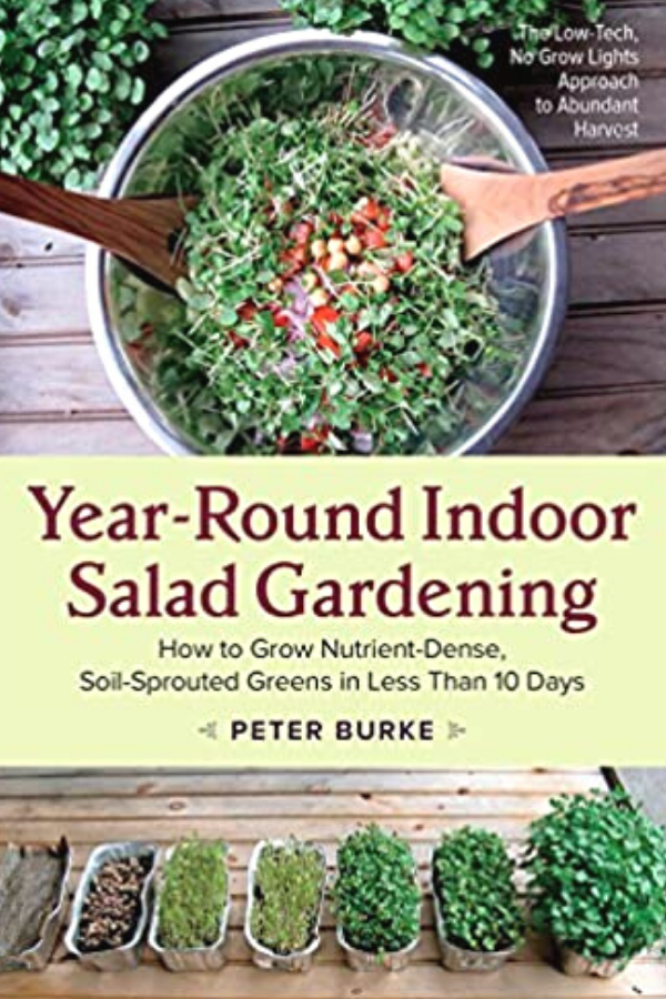 cover of  Year-Round Salad Gardening book