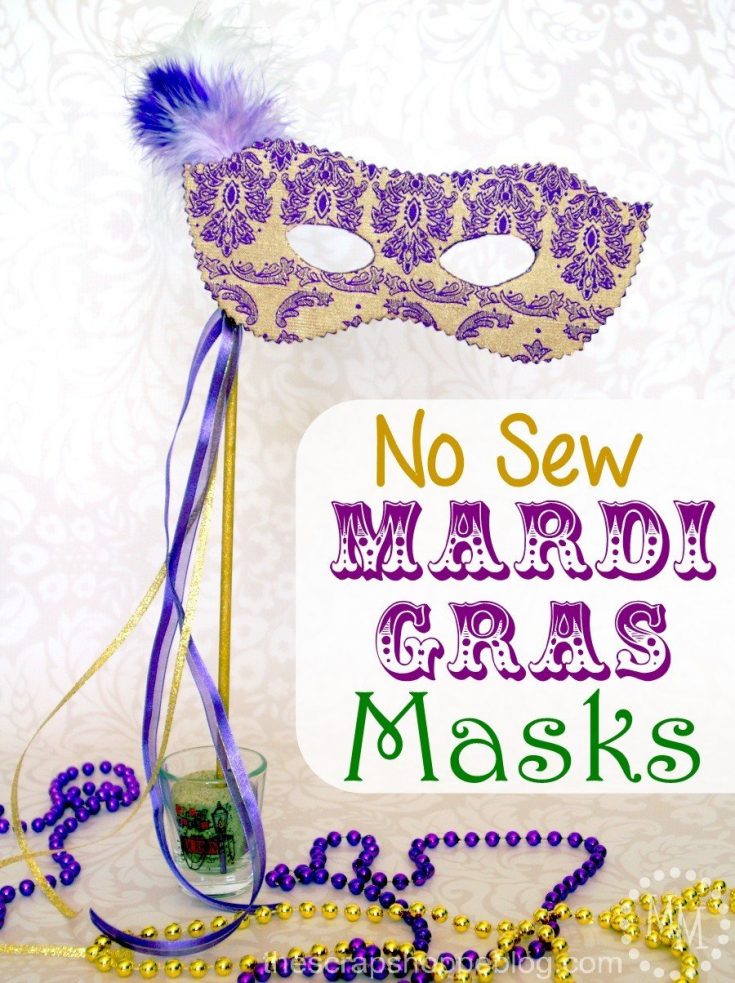 Image for No Sew Mardi Gras Masks