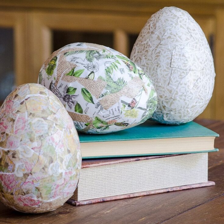 Image for How to Make Decoupage Eggs for Easter 