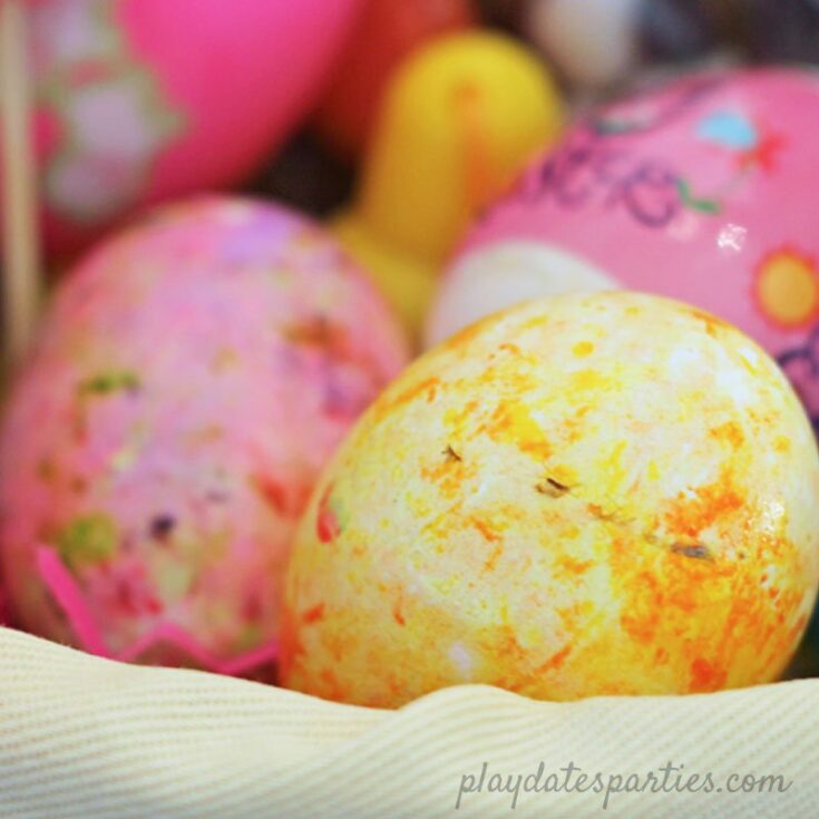 Image for Marbled Eggs for Easter (so Easy a Toddler Can Make Them!)