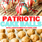 Patriotic Cake Balls