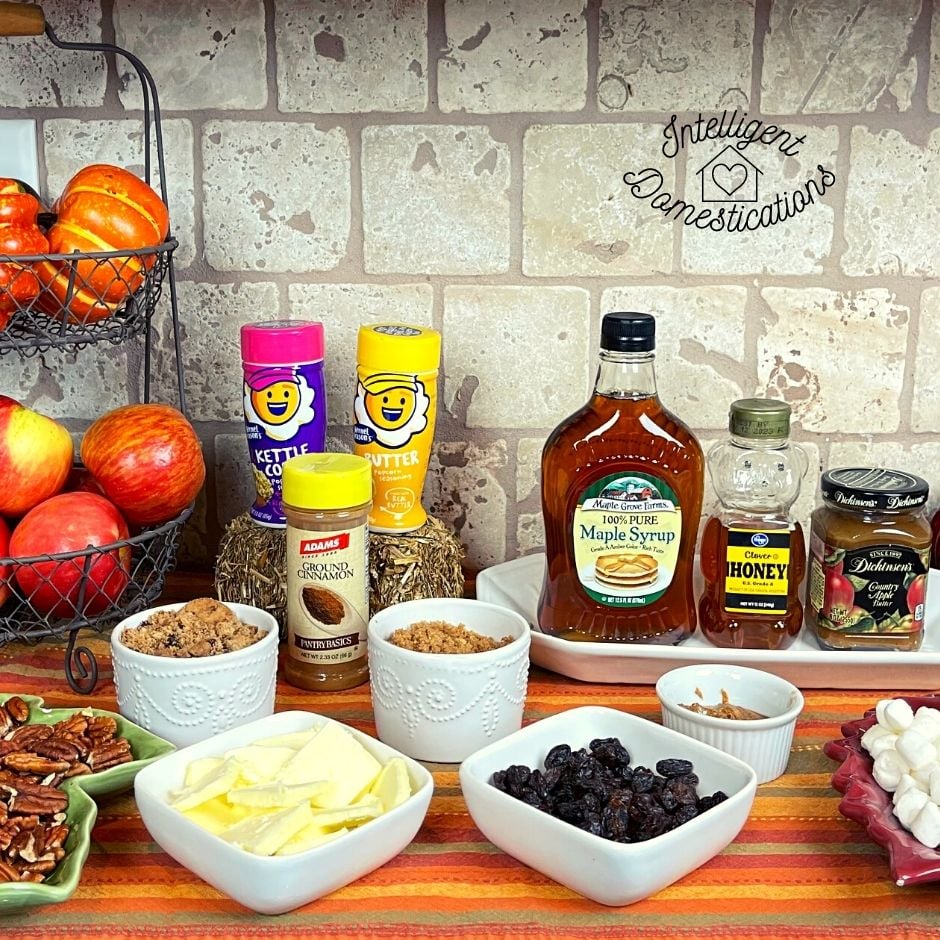 baked sweet potato toppings bar