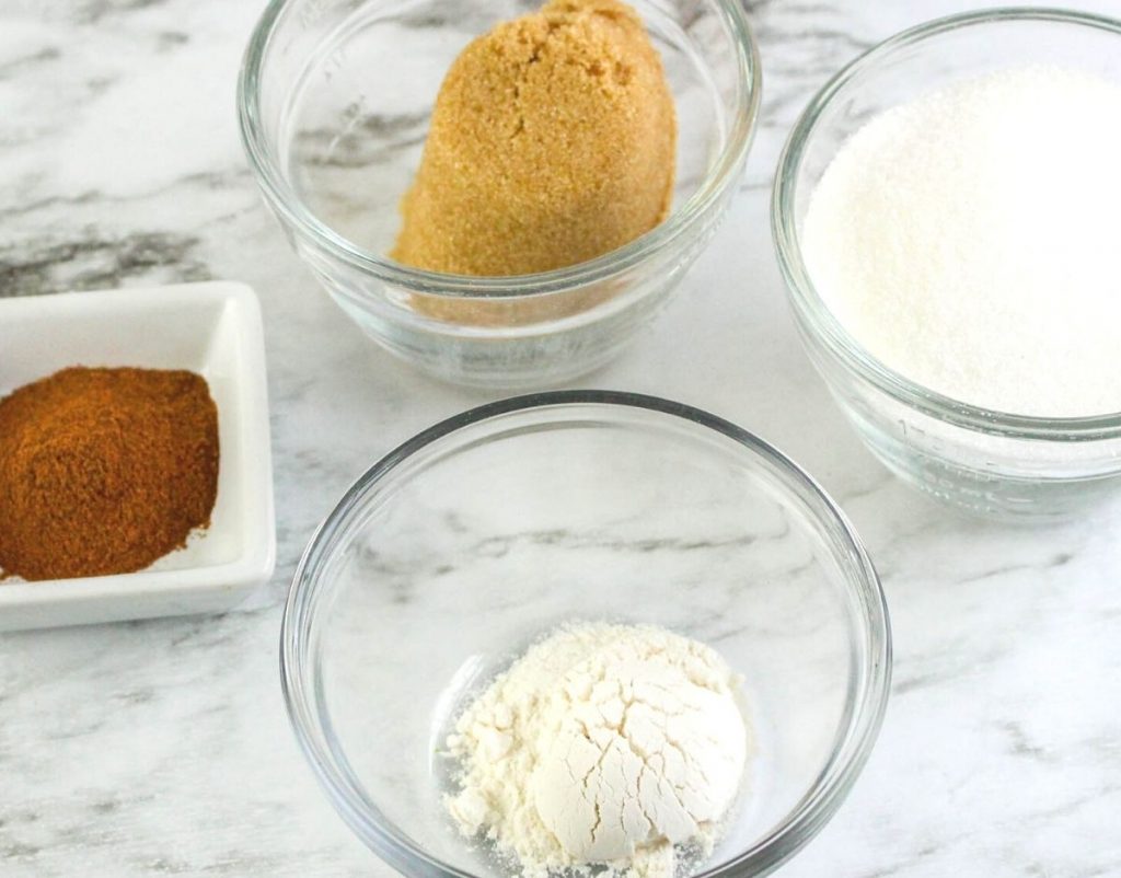 Cinnamon Roll filling ingredients