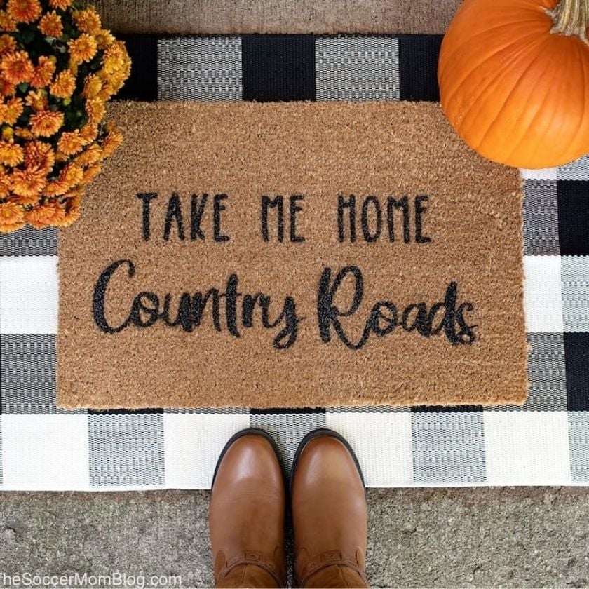 Take Me Home Door Mat