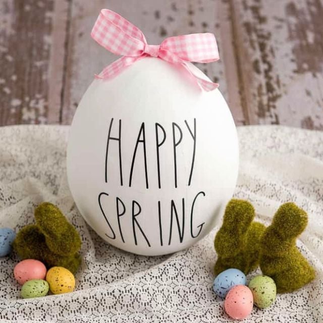 Rae Dunn Easter Egg with Cricut