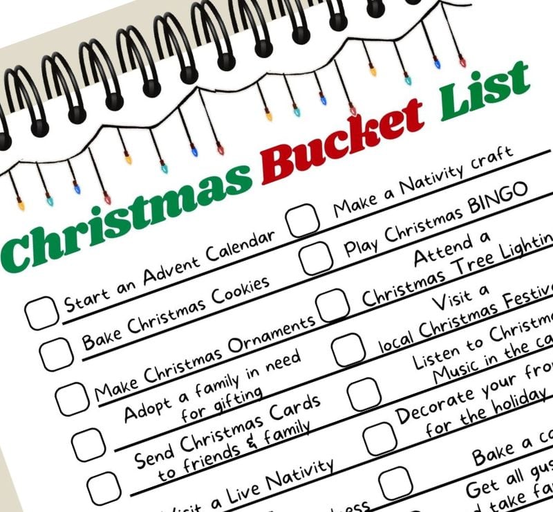 Christmas Bucket List image