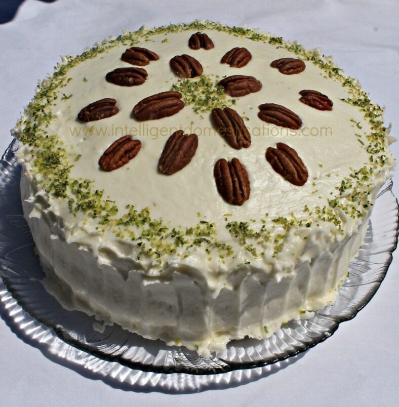 Key lime cake
