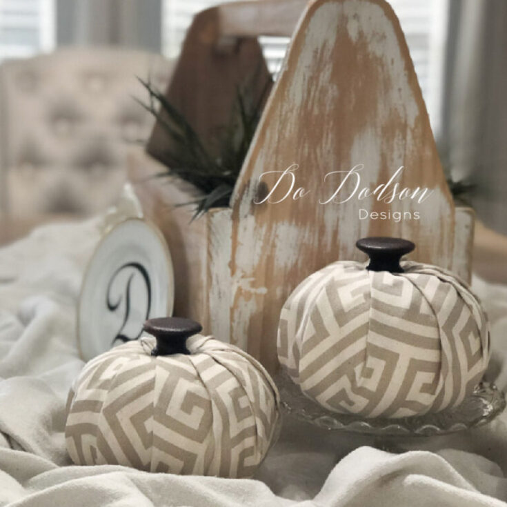 Image for DIY No-Sew Fabric Pumpkins | 5 Easy steps