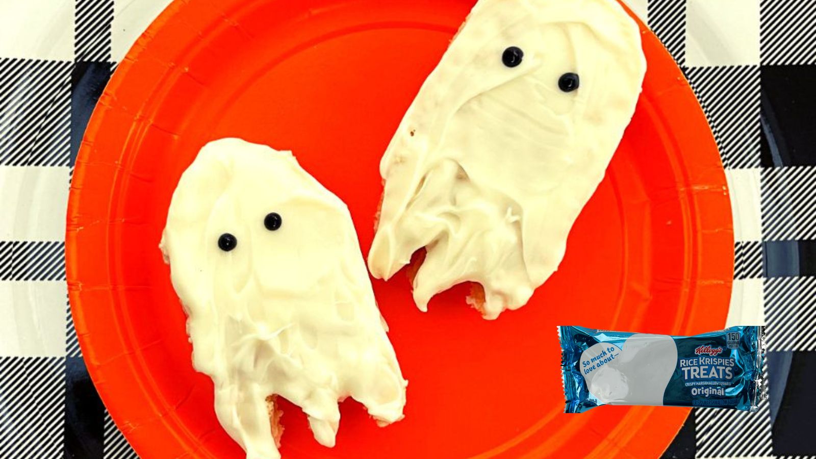 Ghosts Rice Krispies Treats - Intelligent Domestications