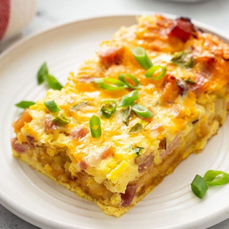 Hash Brown Egg Casserole.Bellyfull