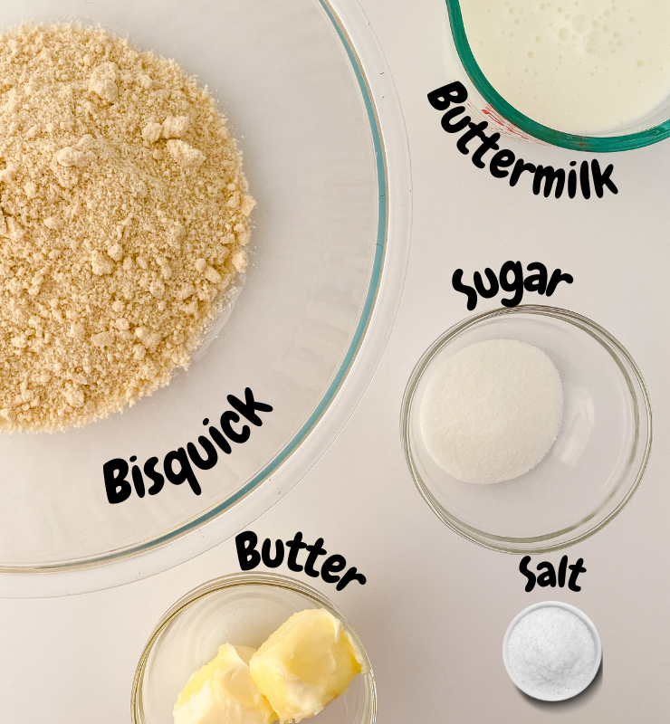 Copycat McDonald's Biscuit recipe ingredients