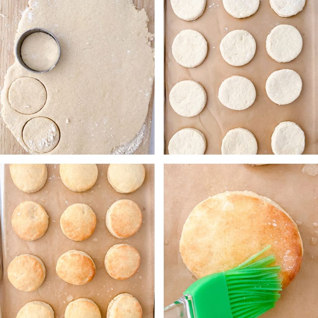how to bake the biscuits