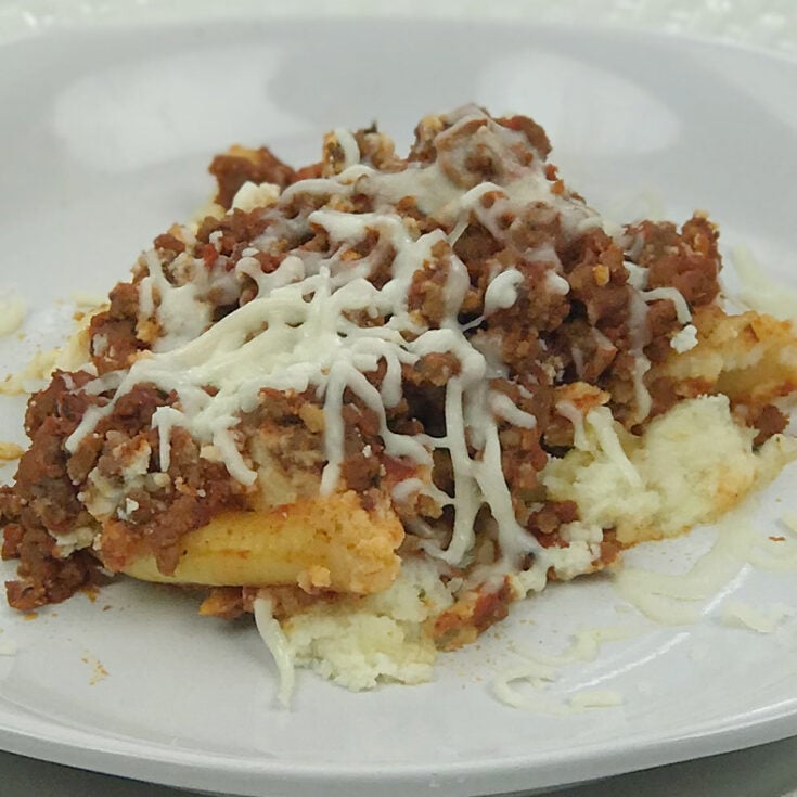 Image for Crockpot Three Cheese Stuffed Manicotti