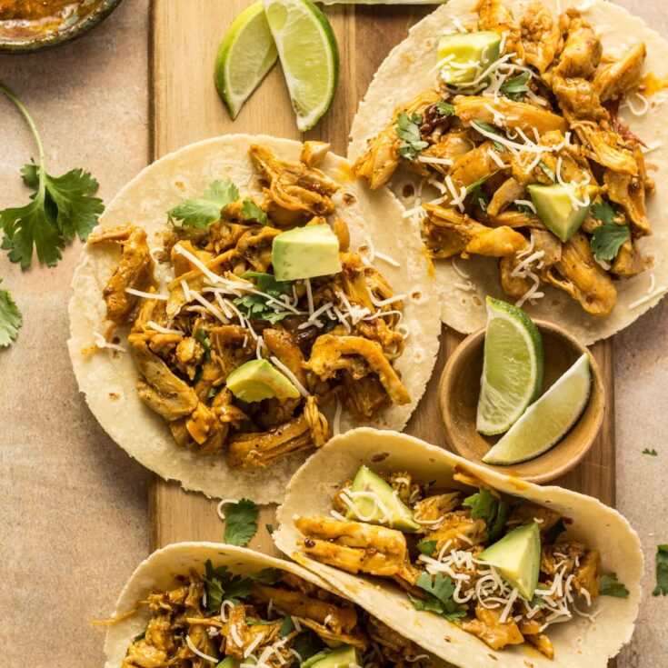 Image for Easy Chipotle Orange Chicken Tacos