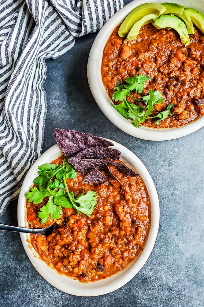 Image for Delicious and Healthy Crockpot Vegetarian Chili