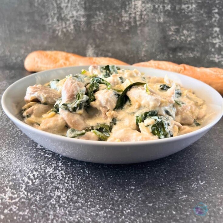 Image for Slow Cooker Creamy Spinach Artichoke Chicken