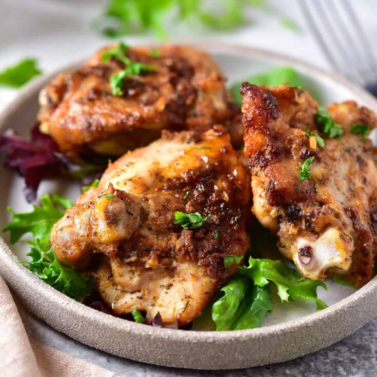 Image for Garlic Parmesan Chicken Thighs