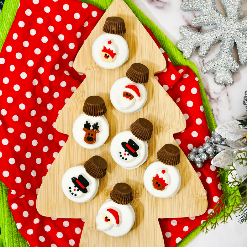 Oreo cookie Christmas ornaments