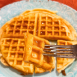 Delicious golden brown waffle classic recipe to make at home