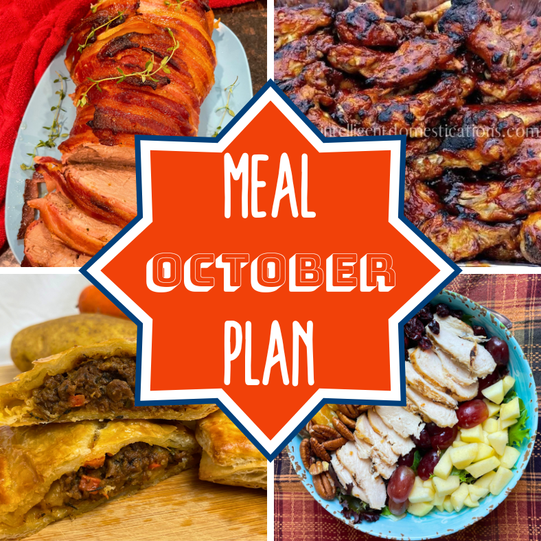 October Monthly Meal Plan