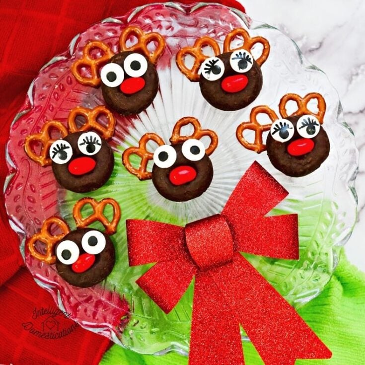 Image for No Bake Reindeer Donuts (Kids can make these)