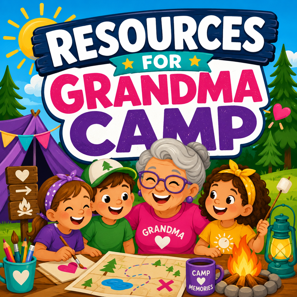 Resources for Grandma camp
